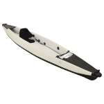 Kayak Gonfiabile Nero 375x72x31 cm in Poliestere