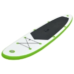 Set Tavola Gonfiabile da SUP Verde e Bianco