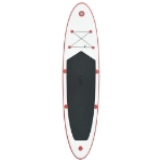 Set Tavola da SUP e Surf Gonfiabile Rosso e Bianco