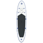 Set Tavola da SUP e Surf Gonfiabile Blu e Bianco