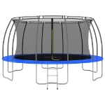 Set Trampolino Rotondo 488x90 cm 150 kg