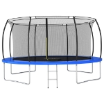 Set Trampolino Rotondo 460x80 cm 150 kg