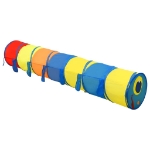 Tunnel da Gioco per Bambini Multicolore 145 cm in Poliestere