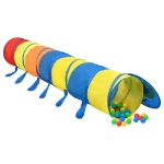 Tunnel da Gioco per Bambini Multicolore 145 cm in Poliestere