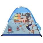 Tenda da Gioco per Bambini Blu con 250 Palline 120x120x90 cm