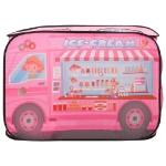 Tenda da Gioco per Bambini Rosa con 250 Palline 70x112x70 cm