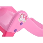 Scivolo per Bambini Pieghevole 111 cm Rosa