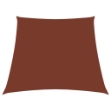 Parasole a Vela in Tela Oxford a Trapezio 4/5x4 m Terracotta