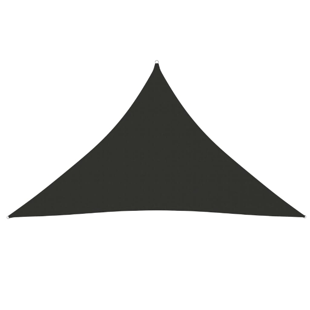 Parasole a Vela Oxford Triangolare 3,5x3,5x4,9 m Antracite