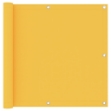 Paravento Balcone Giallo 90x600 cm Tessuto Oxford