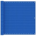 Paravento da Balcone Blu 90x300 cm in HDPE