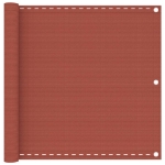 Paravento da Balcone Terracotta 90x400 cm in HDPE