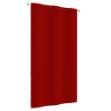 Paravento per Balcone Rosso 120x240 cm in Tessuto Oxford