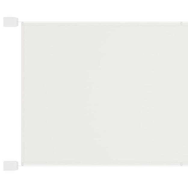 Paravento Verticale Bianco 100x1000 cm Tessuto Oxford