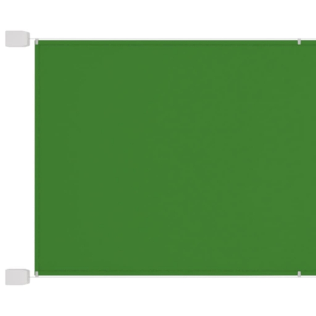 Paravento Verticale Verde Chiaro 100x800 cm in Tessuto Oxford