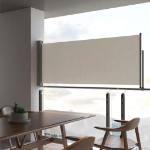 Tenda da Sole Laterale Retrattile 100 x 300 cm Crema