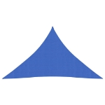 Vela Parasole 160 g/m² Blu 3,5x3,5x4,9 m in HDPE