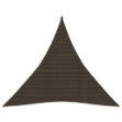 Vela Parasole 160 g/m² Marrone 3x3x3 m in HDPE