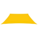 Parasole a Vela in Tela Oxford a Trapezio 3/5x4 m Giallo