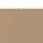 Paravento Verticale Tortora 200x420 cm in Tessuto Oxford