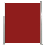 Tenda da Sole Laterale Retrattile 160 x 500 cm Rossa