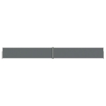 Tenda da Sole Laterale Retrattile Antracite 140x1200 cm