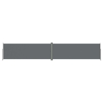 Tenda da Sole Laterale Retrattile Antracite 180x1000 cm
