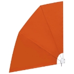 Tenda Laterale per Balcone Pieghevole Terracotta 210x210 cm