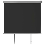 Tenda Laterale per Terrazzo Multifunzionale 150x200cm Nero