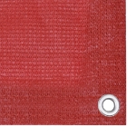 Paravento da Balcone Rosso 120x300 cm in HDPE