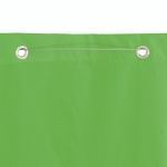 Paravento per Balcone Verde Chiaro 140x240 cm in Tessuto Oxford