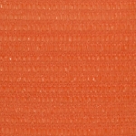 Vela Parasole 160 g/m² Arancione 3,5x3,5x4,9 m in HDPE