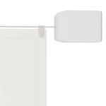 Paravento Verticale Bianco 100x600 cm Tessuto Oxford