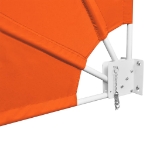 Tenda Laterale per Balcone Pieghevole Terracotta 210x210 cm