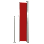 Tendalino Laterale per Patio Terrazzo 160 x 300 cm Rosso