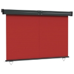 Tenda Laterale per Balcone 170x250 cm Rossa