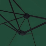 Ombrellone a Doppia Testa Verde 449x245 cm
