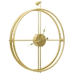 Orologio da Parete Oro 52 cm in Ferro