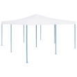 Gazebo Pieghevole 5x5 m Bianco
