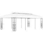 Tenda Gazebo 6x3 m Bianco