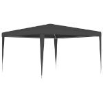 Gazebo Professionale 4x4 m Antracite 90 g/m²