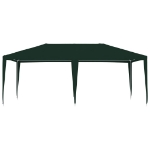 Gazebo Professionale 4x6 m Verde 90 g/m²