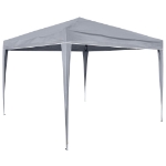 HI Tenda per Feste Pieghevole 3x3 m Grigia