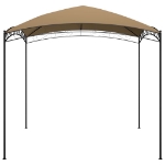 Gazebo 3x3x2,65 m Grigio Talpa 180 g/m²