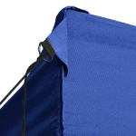 Tenda Pieghevole con 3 Pareti 3x4,5 m Blu