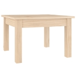 Tavolino da Salotto 45x45x30 cm Legno Massello di Pino