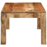 Tavolino da Salotto 100x55x40 cm in Legno Massello di Mango
