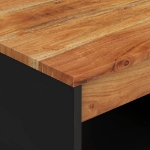 Tavolino da Salotto 90x50x40 cm in Legno Massello di Acacia