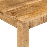 Tavolino da Salotto 100x55x40 cm in Legno Massello di Mango