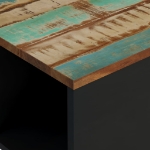 Tavolino da Salotto 60x50x35 cm in Legno Massello di Recupero
